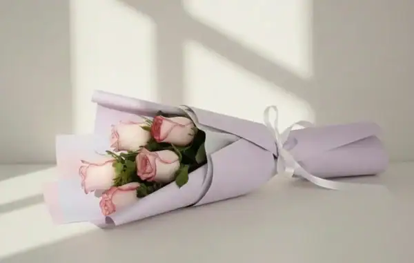 Pink Roses Bouquet