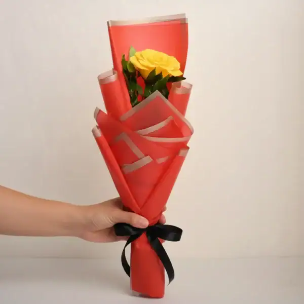 Yellow Rose Bouquet - 1 Stem