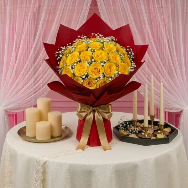 Yellow Roses Bouquet