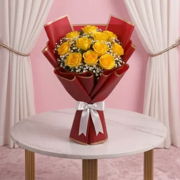 Yellow Roses Bouquet