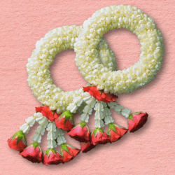 Order Customised/Personalised flower jewellery